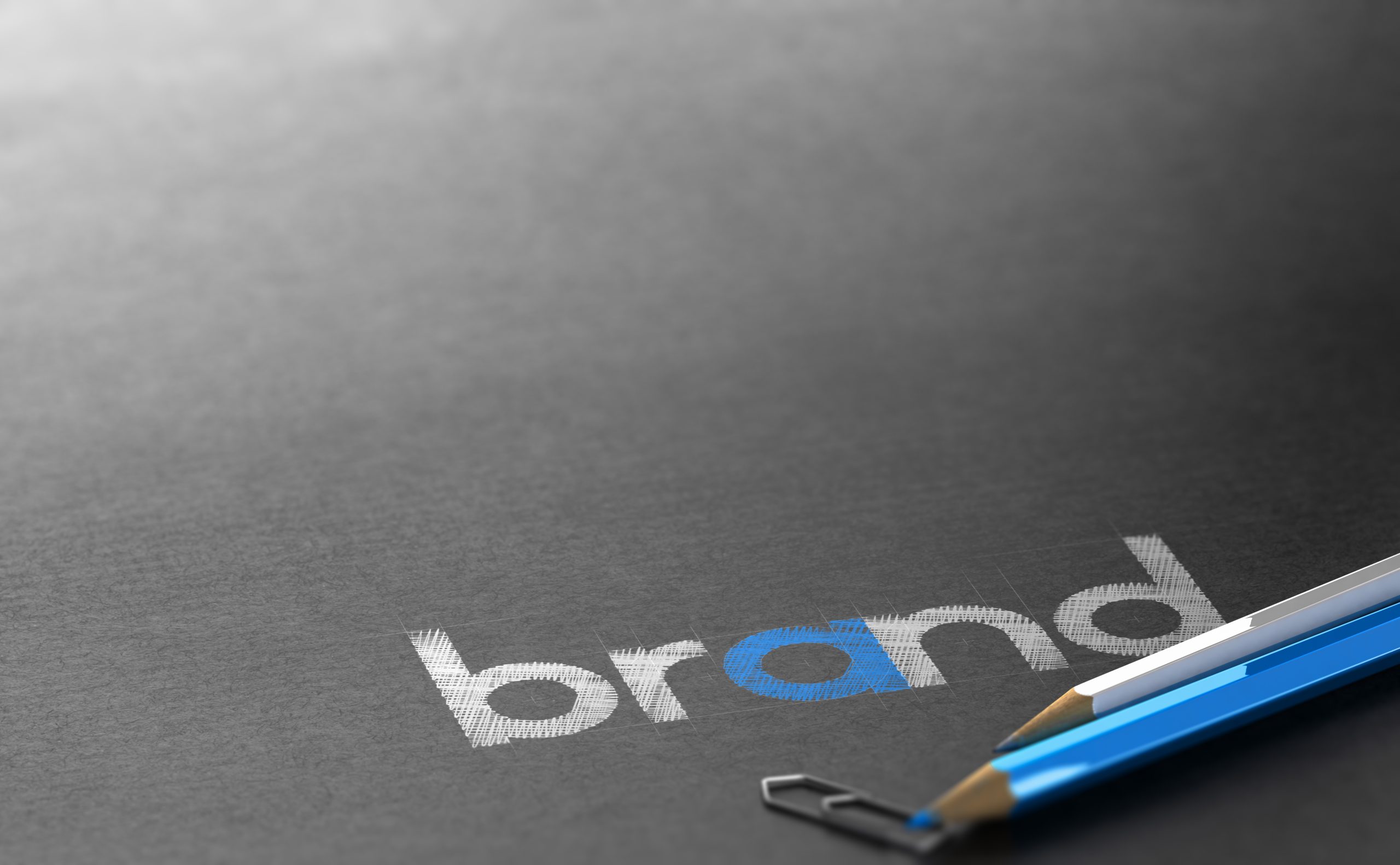 Marketing Strategy Concept, Company Logo Design Background Concept